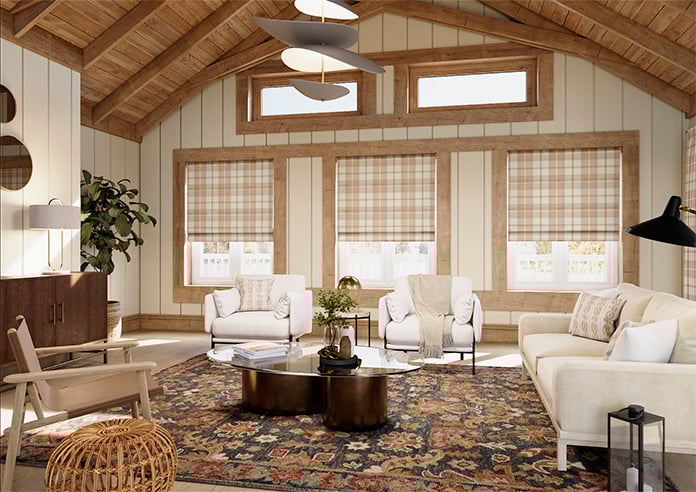 Highland, Natural - Roman Blind - Image 7